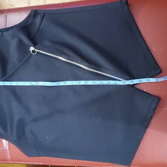 Black Moto Inspired Vest-A - Picture 7 of 7